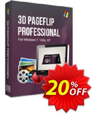 3DPageFlip Professional 優惠券，折扣碼 A-PDF Coupon (9891)，促銷代碼: 20% IVS and A-PDF