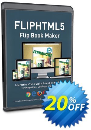 FlipHTML5 Gold优惠券 A-PDF Coupon (9891)