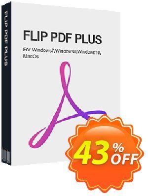 Flip PDF Plus for MAC 프로모션 코드 43% OFF Flip PDF Plus for MAC, verified 프로모션: Wonderful discounts code of Flip PDF Plus for MAC, tested & approved
