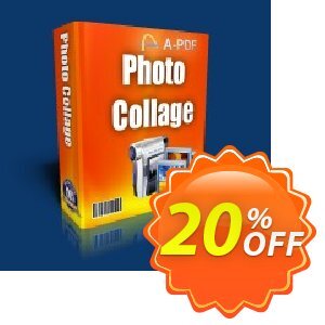 A-PDF Photo Collage Builder 優惠券，折扣碼 A-PDF Coupon (9891)，促銷代碼: 20% IVS and A-PDF