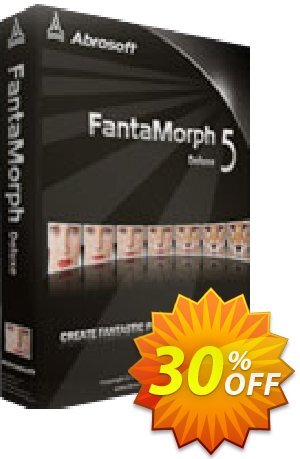 Abrosoft FantaMorph Deluxe for Windows 제공  Abrosoft FantaMorph Promo code