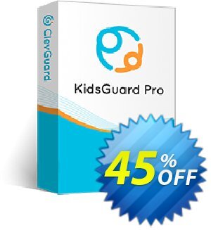 KidsGuard Pro for iOS/Android Coupon discount 51% OFF KidsGuard Pro for iOS (1-year plan), verified