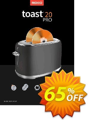 Roxio Toast 20 Pro Upgrade discount coupon 58% OFF Roxio Toast 19 Pro Upgrade, verified - Excellent discounts code of Roxio Toast 19 Pro Upgrade, tested & approved