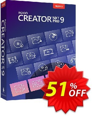 Roxio Creator NXT Pro 9 Upgrade Coupon discount 51% OFF Roxio Creator NXT Pro 8 Upgrade, verified