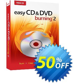 Roxio Easy CD & DVD Burning 2 Coupon discount 15% OFF Roxio Easy CD & DVD Burning 2, verified