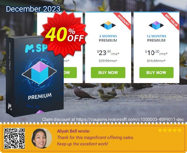 mSpy for Android tracking discount 40% OFF, 2023 Oceans Month offering sales. 40% OFF mSpy for Android tracking, verified