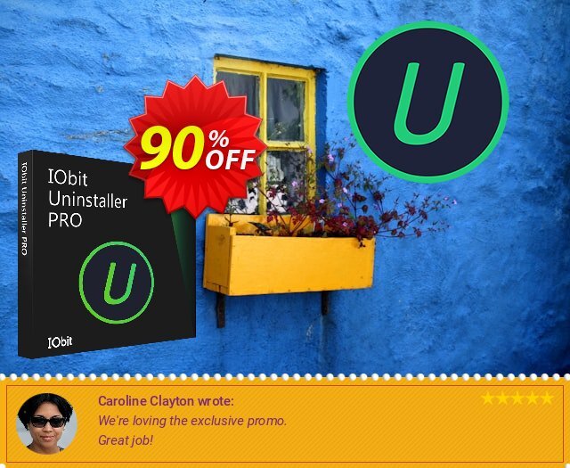 IObit Uninstaller PRO + Protected Folder PRO + Smart Defrag PRO discount 90% OFF, 2024 Spring promo sales. 90% OFF IObit Uninstaller 11 PRO with Gifts Pack, verified