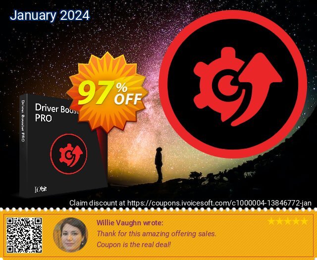Get 71% OFF Driver Booster 7 PRO (1 year / 1 PC) offering sales