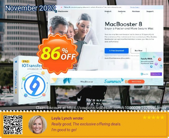 IOTransfer 4 discount 86% OFF, 2022 Christmas Day promo sales. IOTransfer 3 ( Lifetime upgrades for 5 PCs)* amazing promotions code 2022