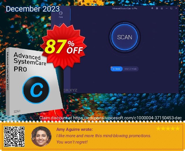 Advanced SystemCare 16 PRO (1 year / 3 PCs) discount 87% OFF, 2023 Rose Day promo. 90% OFF Advanced SystemCare 16 PRO (1 year / 3 PCs), verified