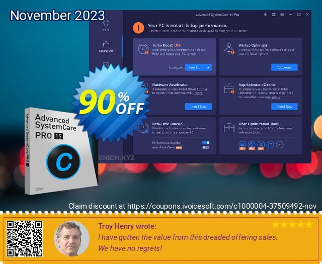 2021 IObit XMAS Best Value Pack (3 PCs) beeindruckend Promotionsangebot Bildschirmfoto