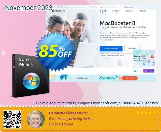 Start Menu 8 PRO discount 85% OFF, 2022 End year promo sales. Start Menu 8 PRO (1 year subscription / 3 PCs)  dreaded promo code 2022