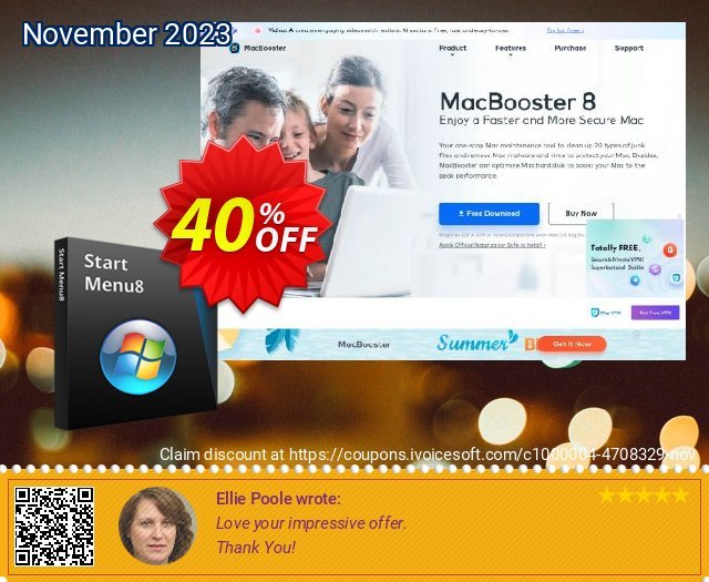 Start Menu 8 PRO Lifetime discount 40% OFF, 2022 End year discount. Start Menu 8 PRO Lifetime- Exclusive staggering promotions code 2022