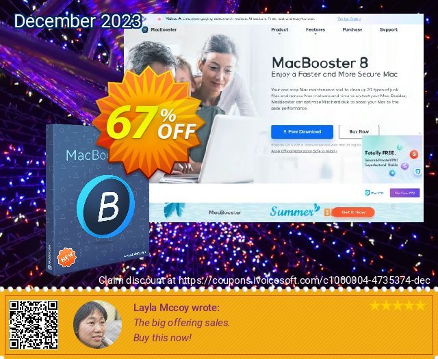 MacBooster 8 Lifetime (3 Macs) discount 67% OFF, 2022 Spring discount. MacBooster 7 Advanced Pro(3 Macs/Lifetime) stunning discounts code 2022