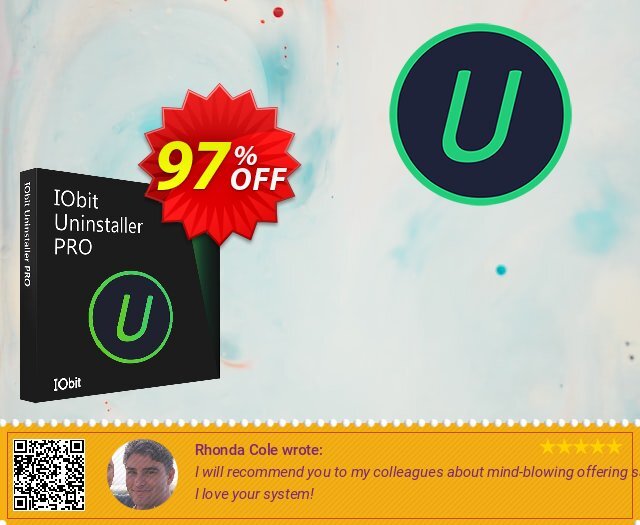 IObit Uninstaller 13 Pro discount 97% OFF, 2024 April Fools' Day offering sales. 40% OFF IObit Uninstaller 11 PRO, verified