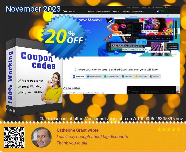 Movavi effect Technology Set (Commercial) terbatas penawaran loyalitas pelanggan Screenshot