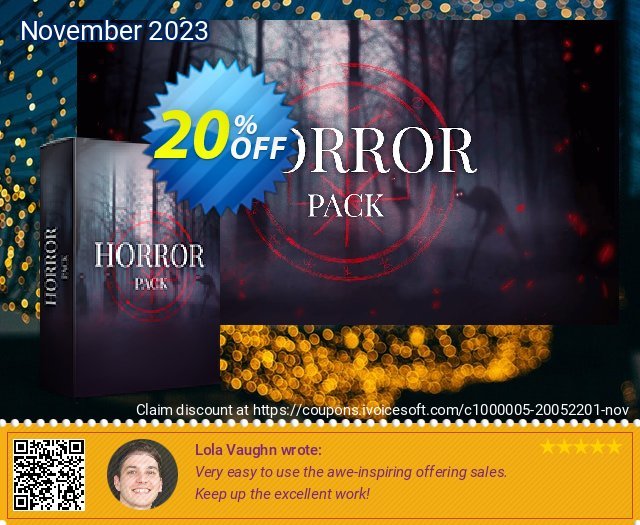 Movavi effect Horror Pack discount 20% OFF, 2022 St. Patrick's Day promo sales. Horror Pack amazing discounts code 2022