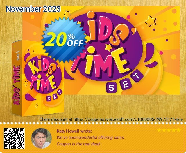 Movavi effect: Kids' Time Set discount 20% OFF, 2022 New Year offering deals. Kids' Time Set Awful promo code 2022