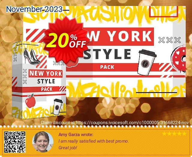 Movavi effect: New York Style Pack discount 20% OFF, 2022 Happy New Year discounts. New York Style Pack Super deals code 2022