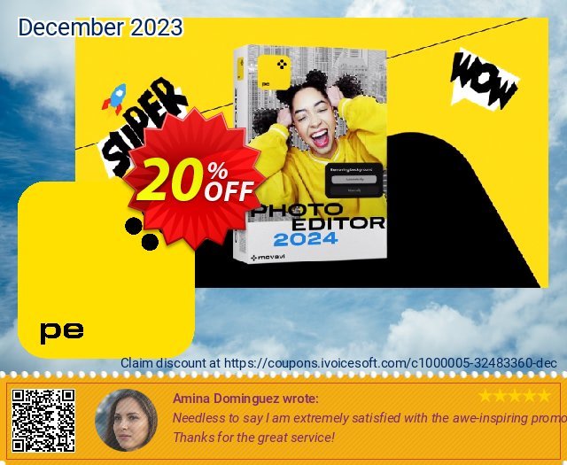 Movavi Picverse Business for Mac spitze Verkaufsförderung Bildschirmfoto