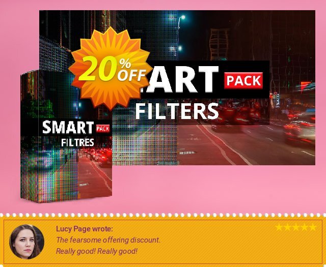 Movavi effect: Smart Filters Pack terpisah dr yg lain kupon diskon Screenshot