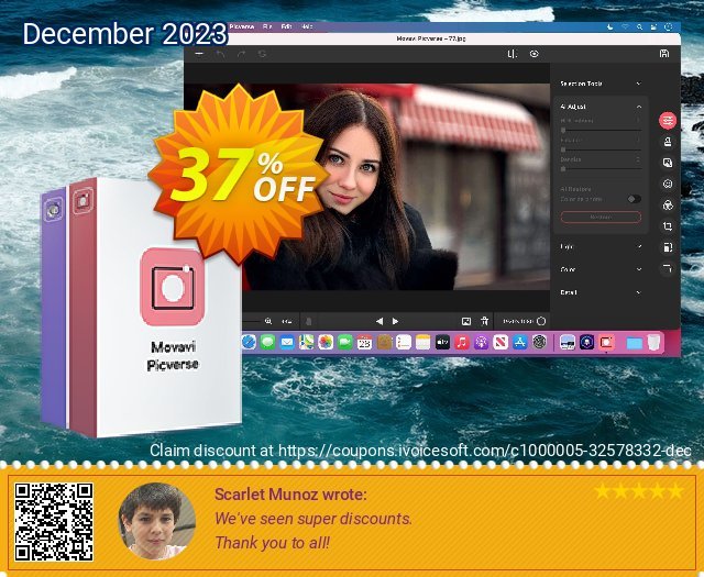 Movavi Bundle: Picverse + Slideshow Maker Business for MAC 驚くばかり 昇進 スクリーンショット