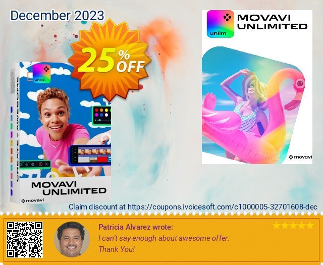 Movavi Unlimited 可怕的 促销销售 软件截图