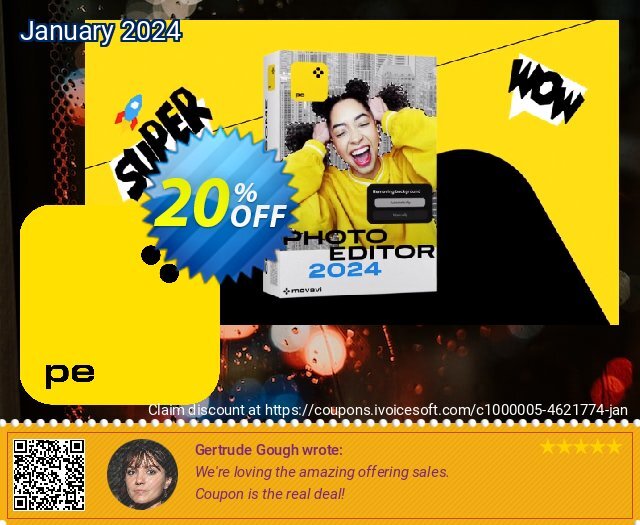 Movavi Picverse Photo Editor discount 40% OFF, 2022 Fourth of July discount. Spring Sale 30% off