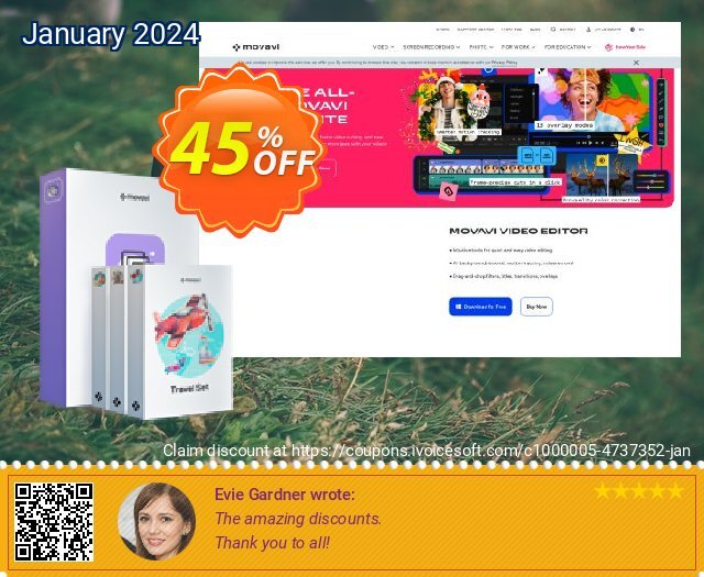 Movavi Slideshow Maker Plus discount 45% OFF, 2022 World Press Freedom Day offer. Movavi Slideshow Maker Plus awesome promotions code 2022