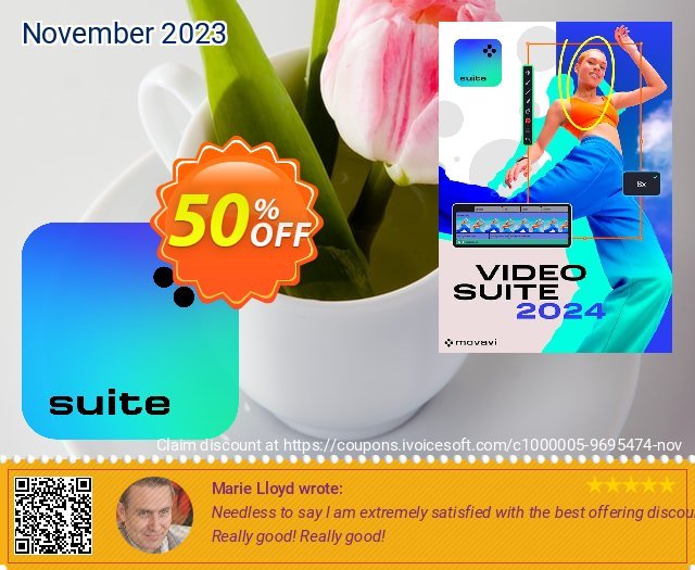 Movavi Video Suite (1 year subscription) 可怕的 产品折扣 软件截图