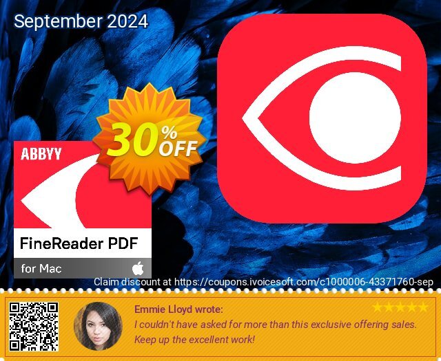 ABBYY FineReader PDF for Mac 3-years besten Außendienst-Promotions Bildschirmfoto