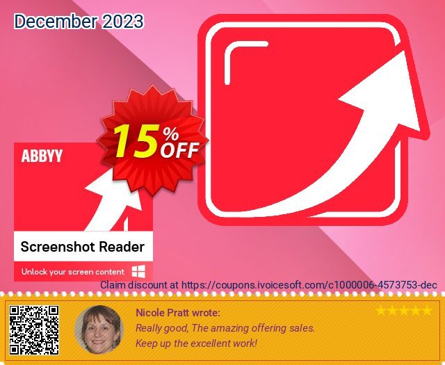 ABBYY Screenshot Reader - Download version discount 15% OFF, 2022 April Fools' Day offering deals. ABBYY Screenshot Reader - Download version wonderful discounts code 2022