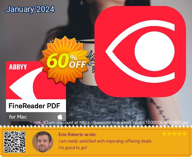 ABBYY FineReader PDF for Mac discount 60% OFF, 2022 World Press Freedom Day offering sales. ABBYY FineReader Pro for Mac super discount code 2022