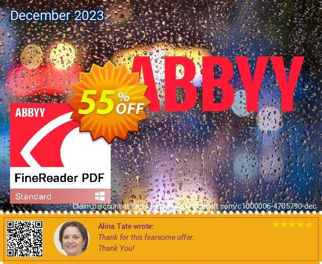 ABBYY FineReader Corporate Per Seat discount 55% OFF, 2022 Selfie Day offering sales. ABBYY FineReader 14 Corporate Per Seat for Windows super sales code 2022