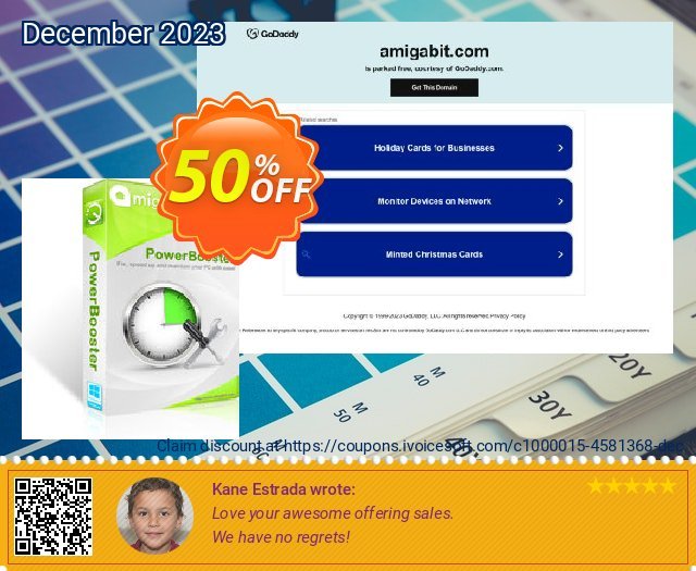 Amigabit PowerBooster (3 PCs) discount 50% OFF, 2022 Spring offer. 50% Off