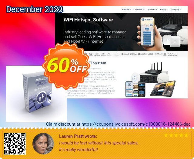 Antamedia Bandwidth Manager - Lite Edition discount 60% OFF, 2022 New Year's Day promo. Black Friday - Cyber Monday