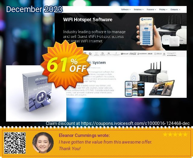 Antamedia Bandwidth Manager discount 61% OFF, 2022 January offering sales. Black Friday - Cyber Monday