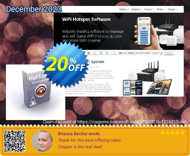 Special Bundle - Antamedia HotSpot - Premium Edition & HotSpot Operator License & Credit Card Suppor discount 20% OFF, 2022 Happy New Year offering sales. COUPON039