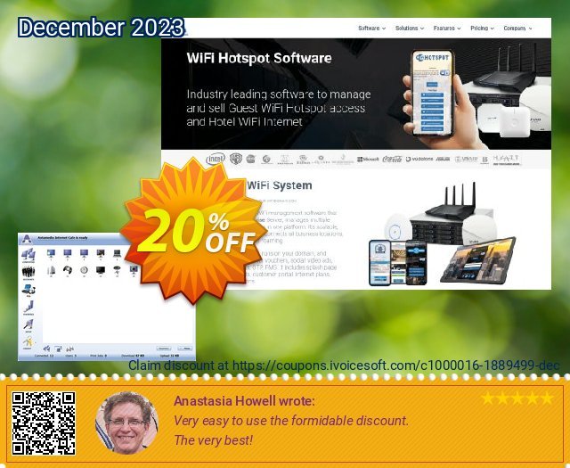 Antamedia Internet Cafe Software - Smart Card License discount 20% OFF, 2022 Happy New Year offering sales. Special Discount