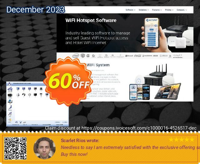 Antamedia Internet Cafe Software - Standard Edition for 15 Clients discount 60% OFF, 2022 World Press Freedom Day offering discount. Black Friday - Cyber Monday