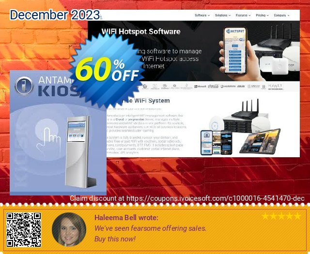 Antamedia Kiosk Software - Enterprise Edition discount 60% OFF, 2022 Happy New Year sales. Black Friday - Cyber Monday