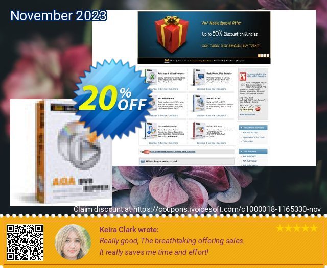 AoA DVD Ripper discount 20% OFF, 2022 New Year's Weekend sales. AoA DVD Ripper amazing sales code 2022