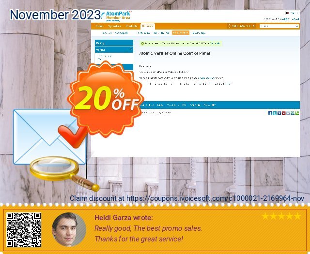 Atomic Verifier Online (Monthly) khusus promo Screenshot