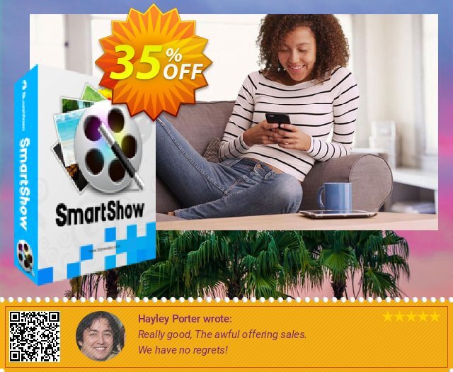 BlazeVideo SmartShow discount 35% OFF, 2024 Mother Day offering sales. Save 35% Off