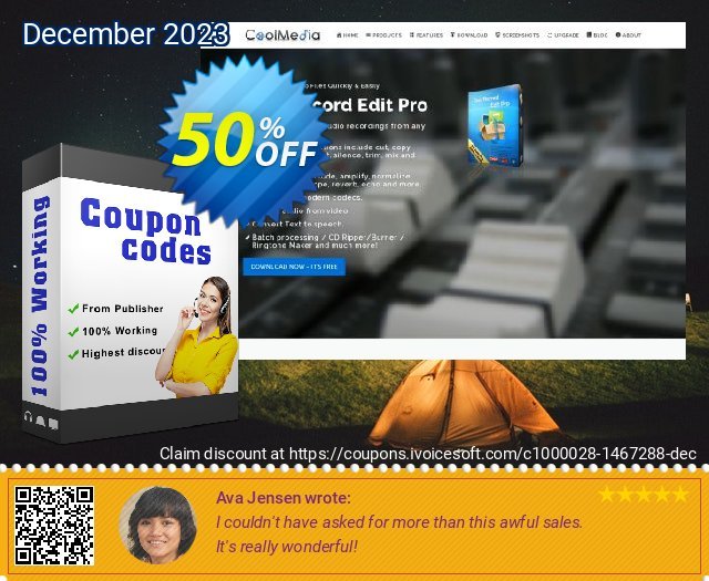 Cool Record Edit Pro to Deluxe discount 50% OFF, 2024 Int' Nurses Day offering sales. Cool Record Edit Pro to Deluxe impressive promotions code 2024