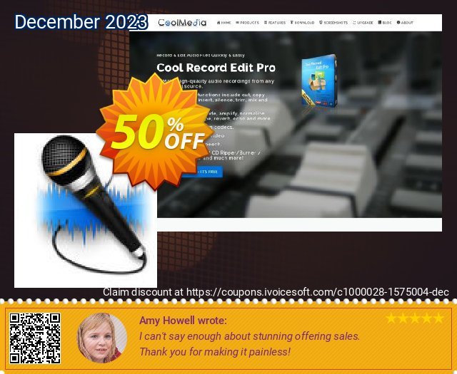 Free Sound Recorder Premium Supporter Registration unik penawaran waktu Screenshot