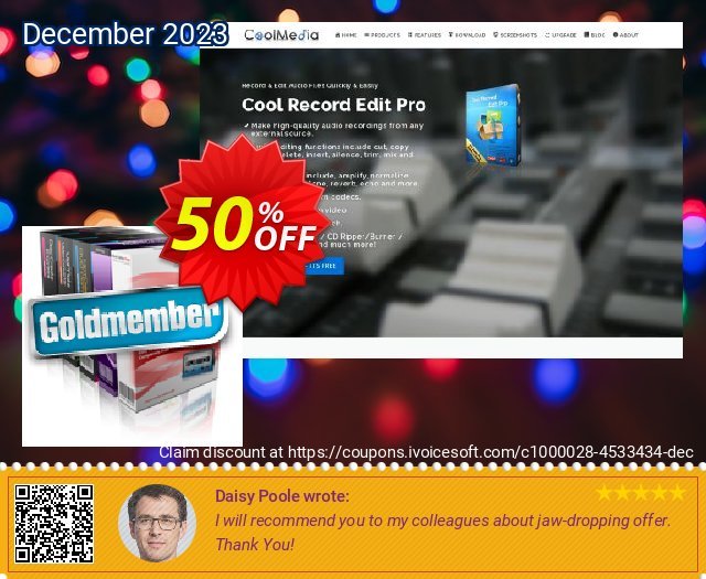 MEFMedia Goldmember (1 Year access subscription) überraschend Preisnachlass Bildschirmfoto