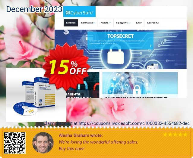 CyberSafe TopSecret Enterprise wundervoll Preisnachlass Bildschirmfoto