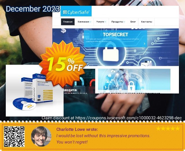 CyberSafe TopSecret Pro discount 15% OFF, 2022 New Year's Day promo sales. CyberSafe TopSecret Pro stunning discount code 2022