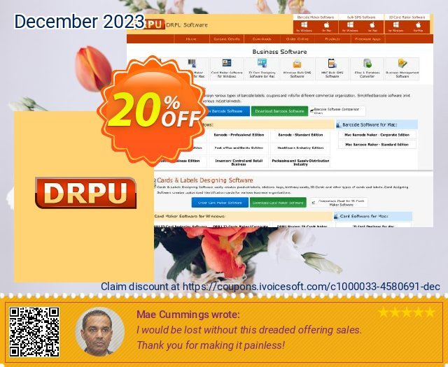 DRPU Bulk SMS Software Professional - 500 User License discount 20% OFF, 2024 April Fools' Day offering sales. Wide-site discount 2024 DRPU Bulk SMS Software Professional - 500 User License